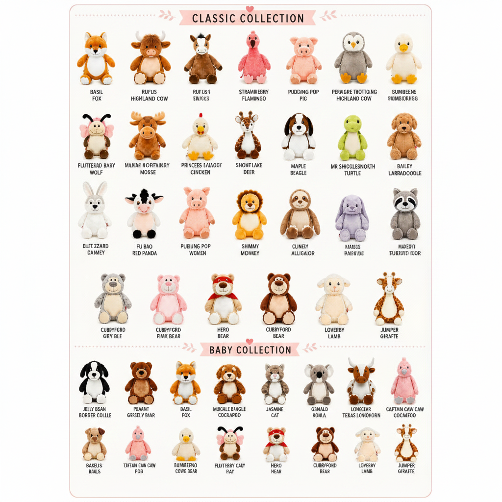 Plushies Collections Grid